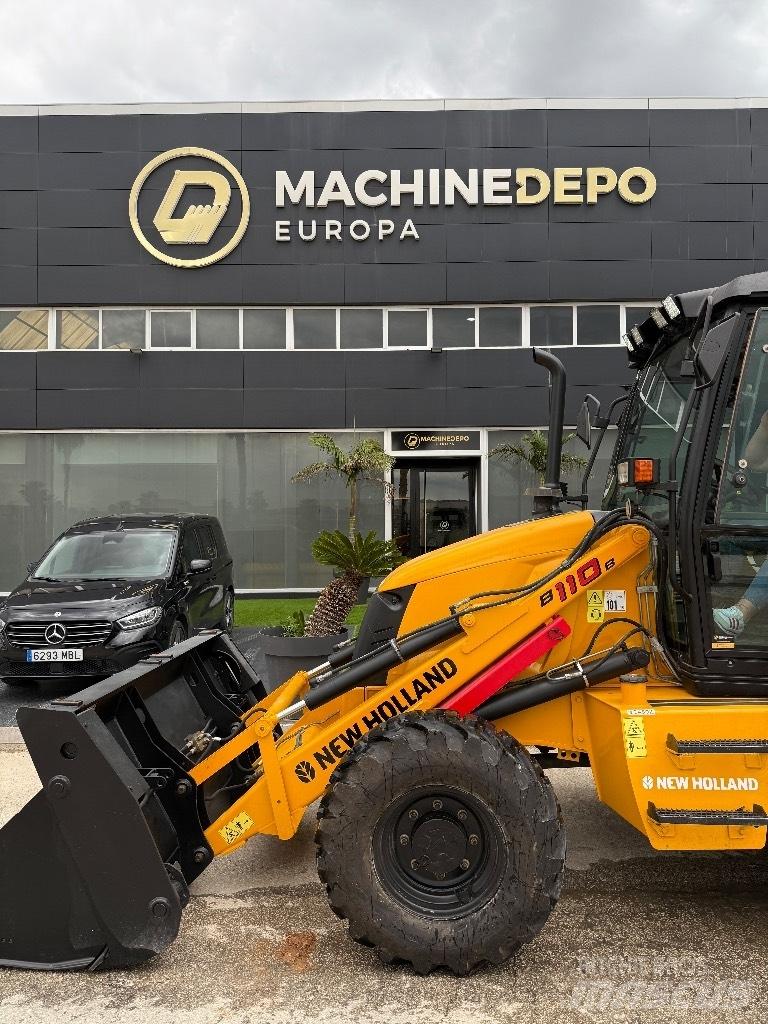 New Holland B 110 B Grävlastare