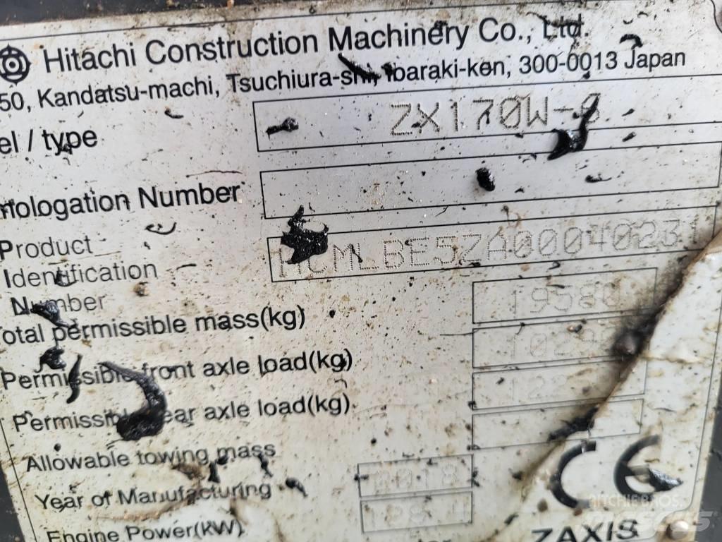 Hitachi ZX170W-6 Hjulgrävare