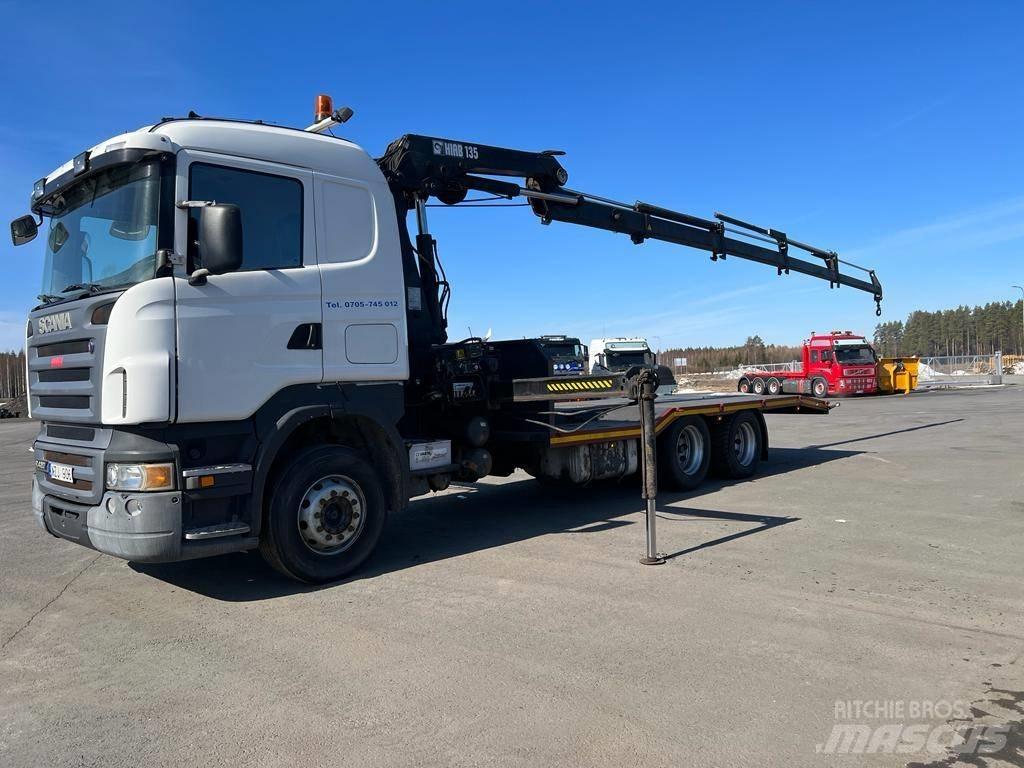 Scania R 420 LB Kranbilar