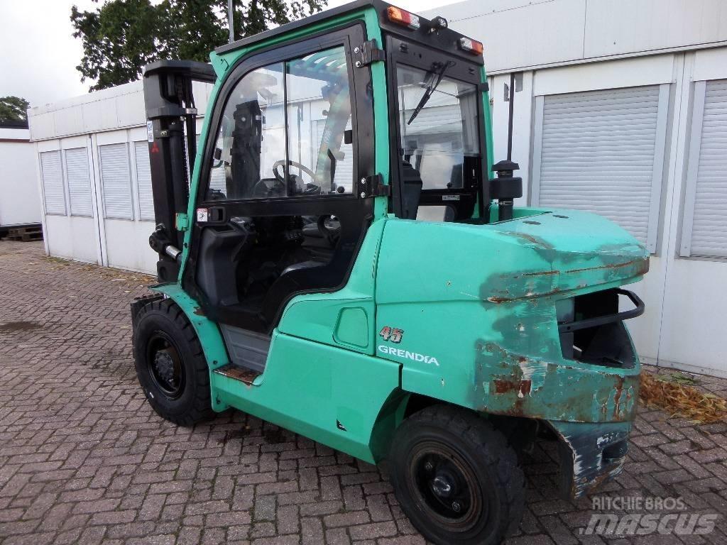 Mitsubishi FD45NT Dieselmotviktstruckar
