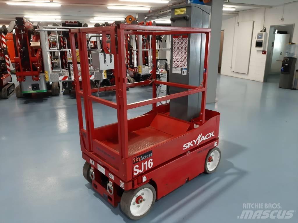 SkyJack SJ 16 Personhissar och andra hissar