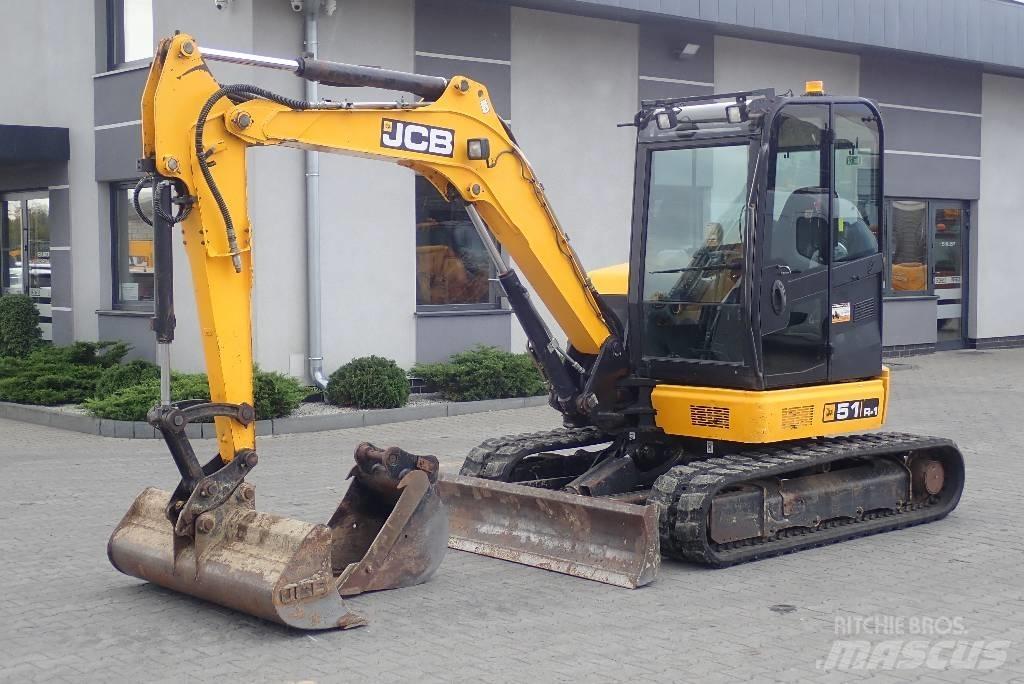 JCB 51 R-1 Minigrävare < 7t