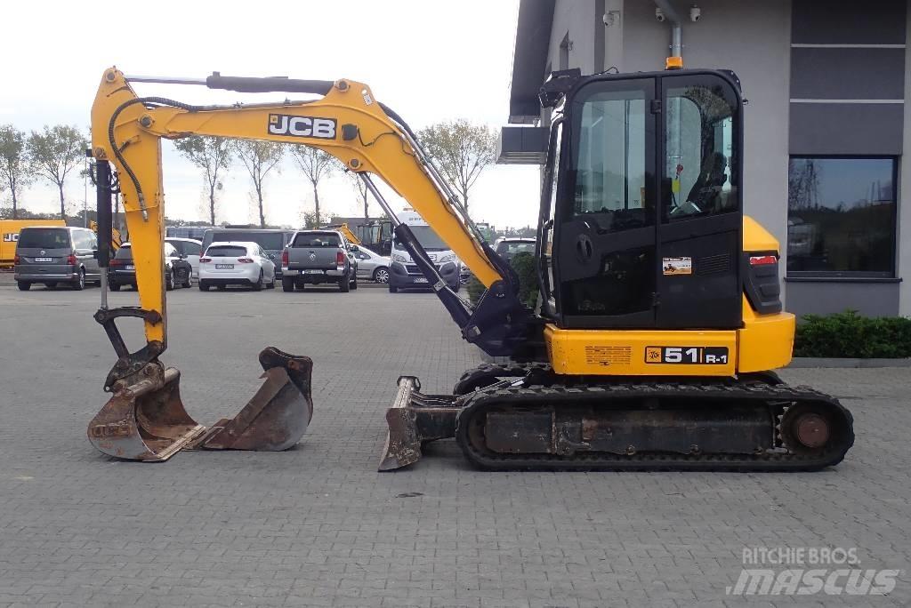 JCB 51 R-1 Minigrävare < 7t