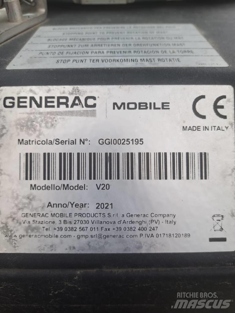 Pramac Generac V20 Takvarningsljus (saftblandare)