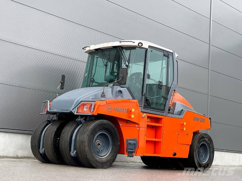 Hamm GRW 280-10 Pneumatiska Hjulvältar