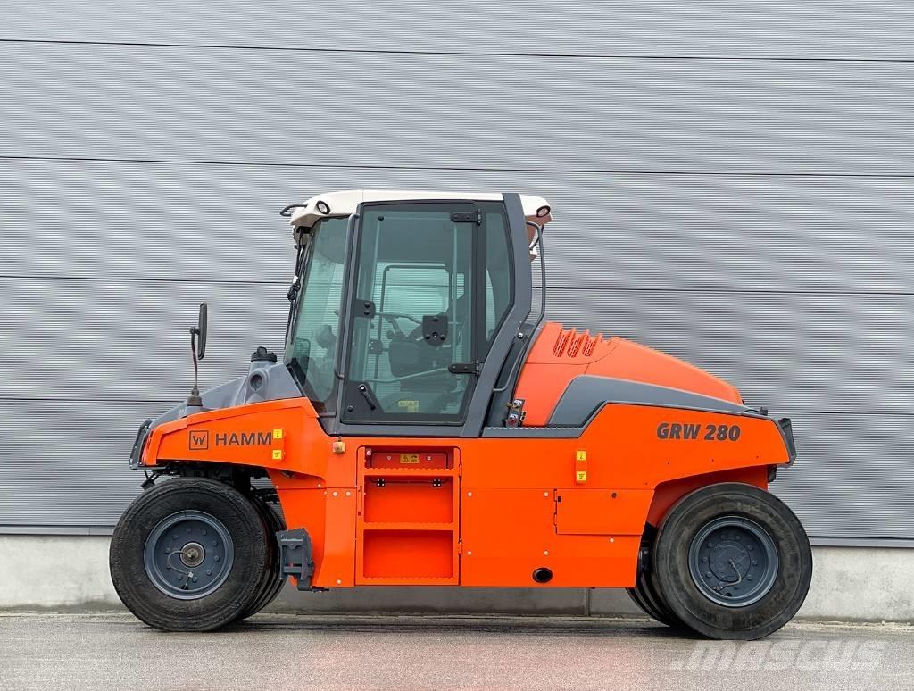 Hamm GRW 280-10 Pneumatiska Hjulvältar