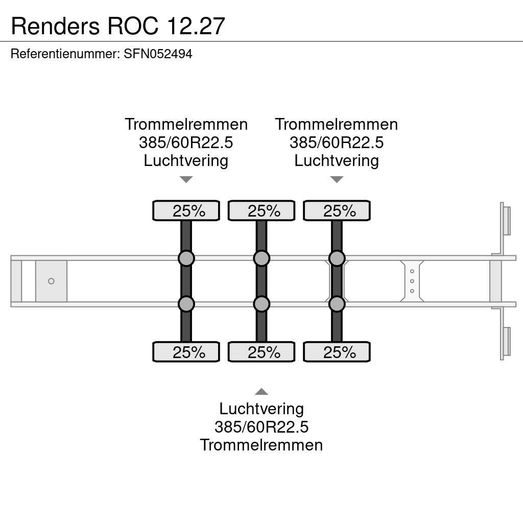 Renders ROC 12.27 Skåptrailer Kyl/Frys/Värme