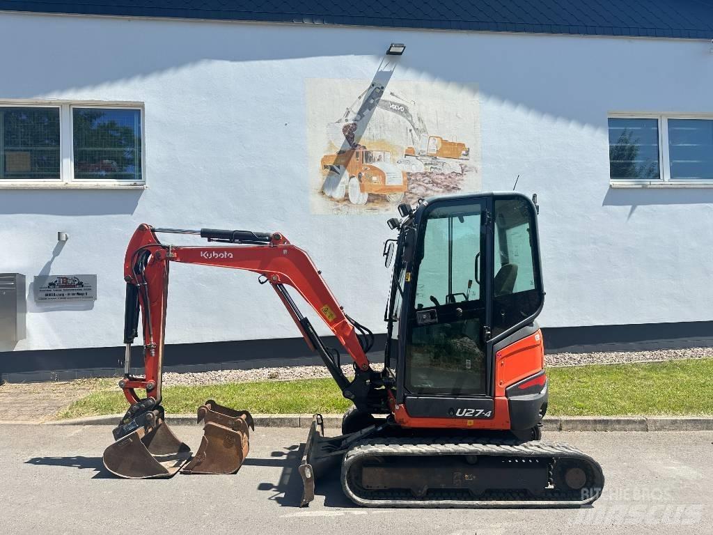 Kubota U 27-4 Minigrävare < 7t
