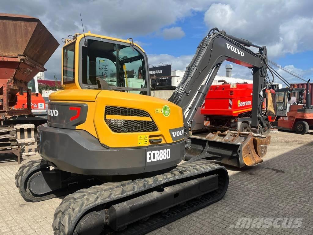 Volvo ECR 88 D Midigrävmaskiner 7t - 12t