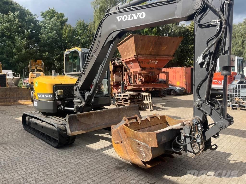 Volvo ECR 88 D Midigrävmaskiner 7t - 12t