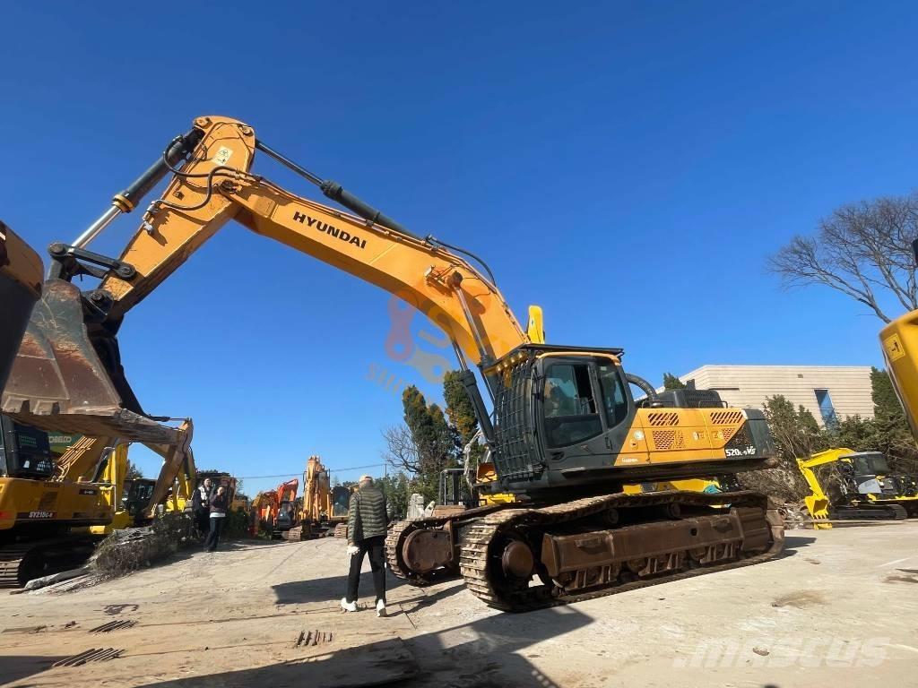 Hyundai Robex 520 VS Bandgrävare