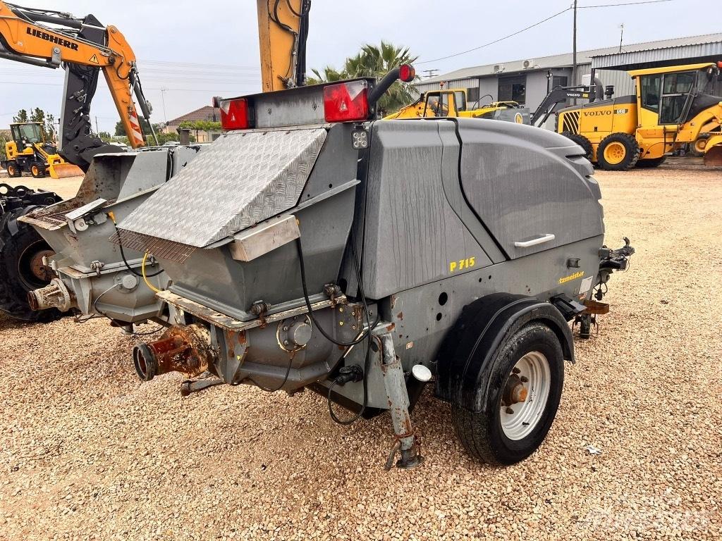 Putzmeister P 715 TD Lastbilar med betongpump