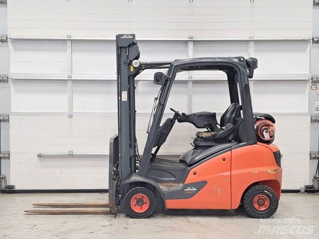 Linde H20T-01 Gasolmotviktstruckar