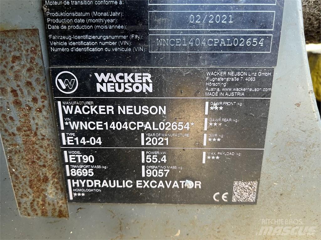 Wacker Neuson ET90 Midigrävmaskiner 7t - 12t