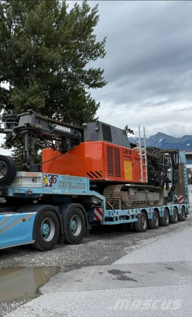 Liebherr LB16 Pålningsriggar