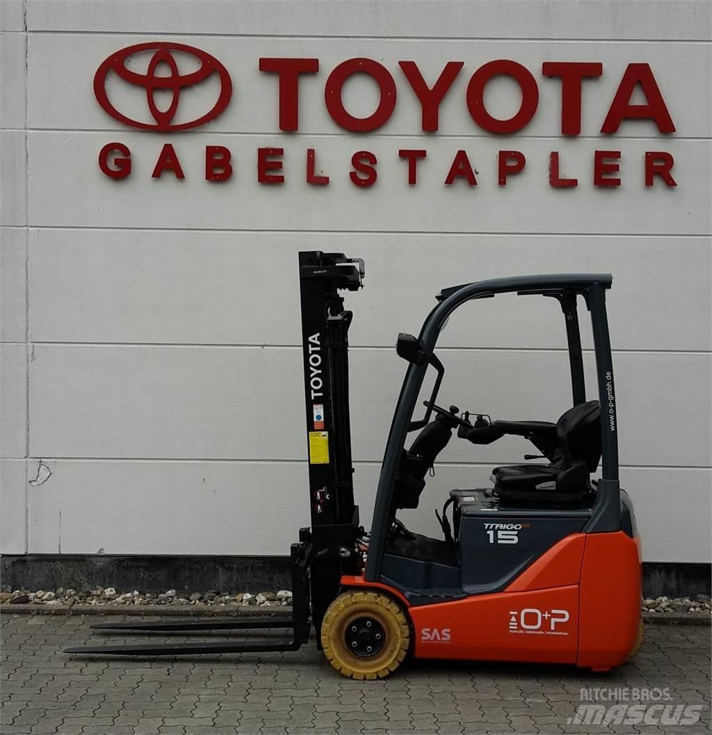 Toyota 8FBET15 Elmotviktstruckar