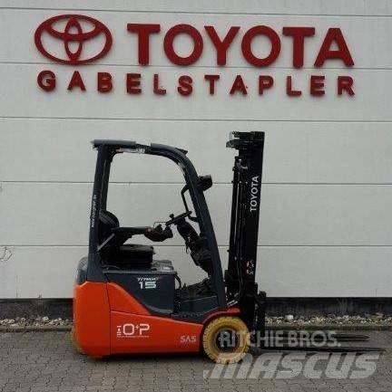 Toyota 8FBET15 Elmotviktstruckar
