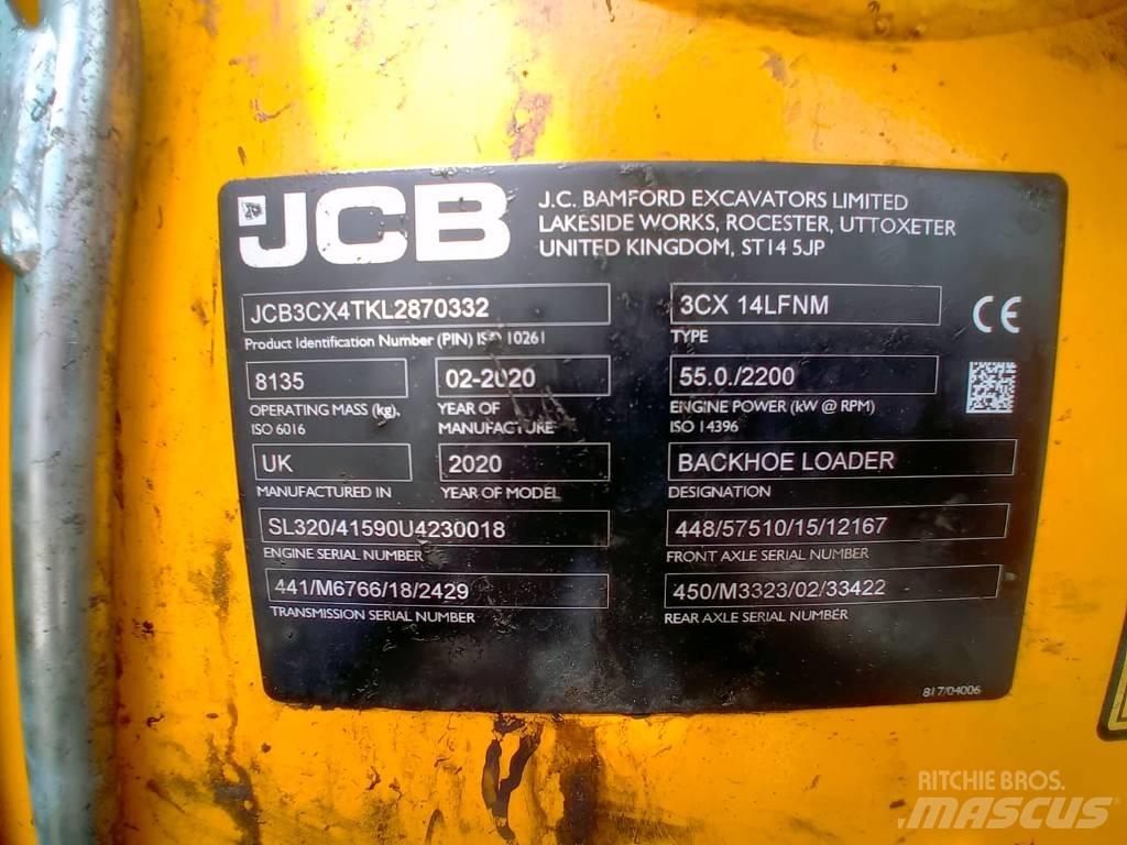 JCB 3 CX 4 T Grävlastare