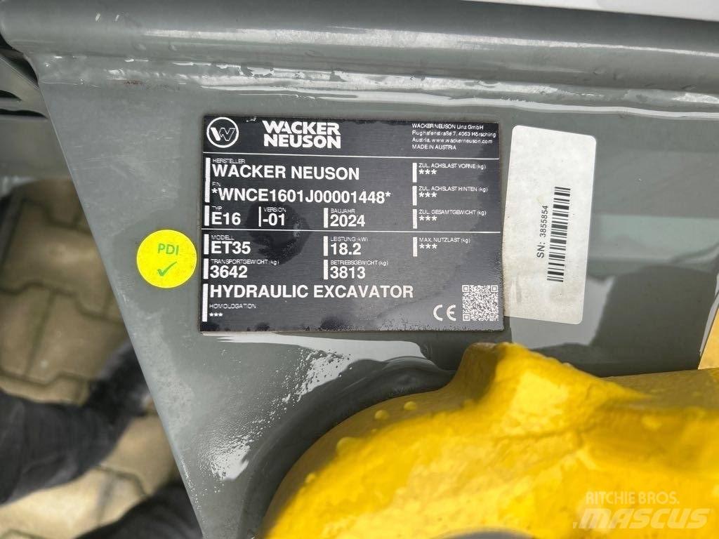 Wacker Neuson ET35 Bandgrävare