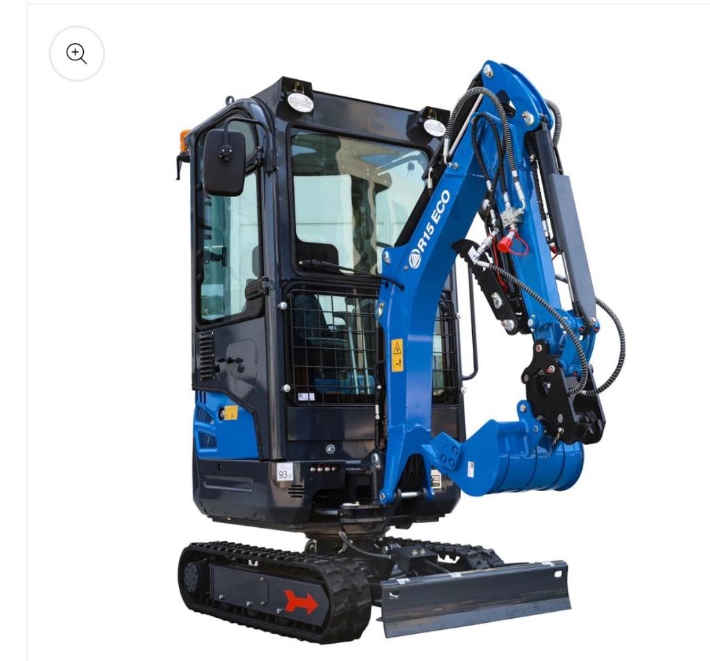 Rippa R15 Minigrävare < 7t