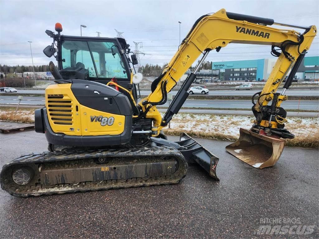 Yanmar VIO 80-1A Midigrävmaskiner 7t - 12t