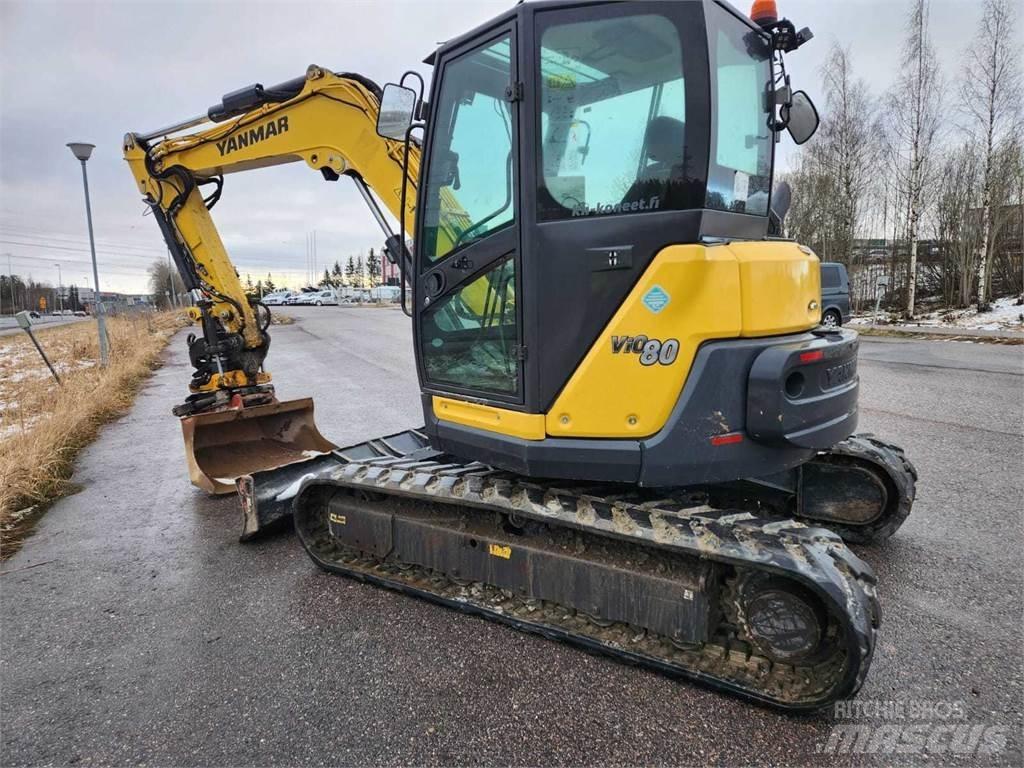 Yanmar VIO 80-1A Midigrävmaskiner 7t - 12t
