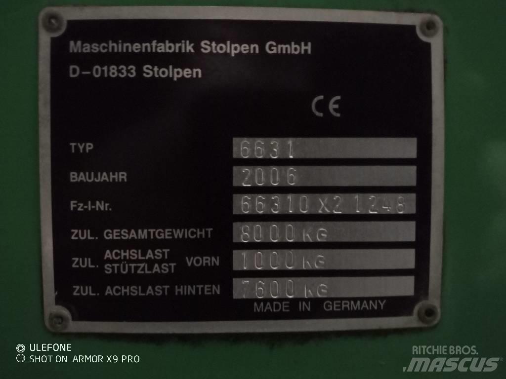 Deutz-Fahr K7.36 Hackvagn / Självlastarvagn