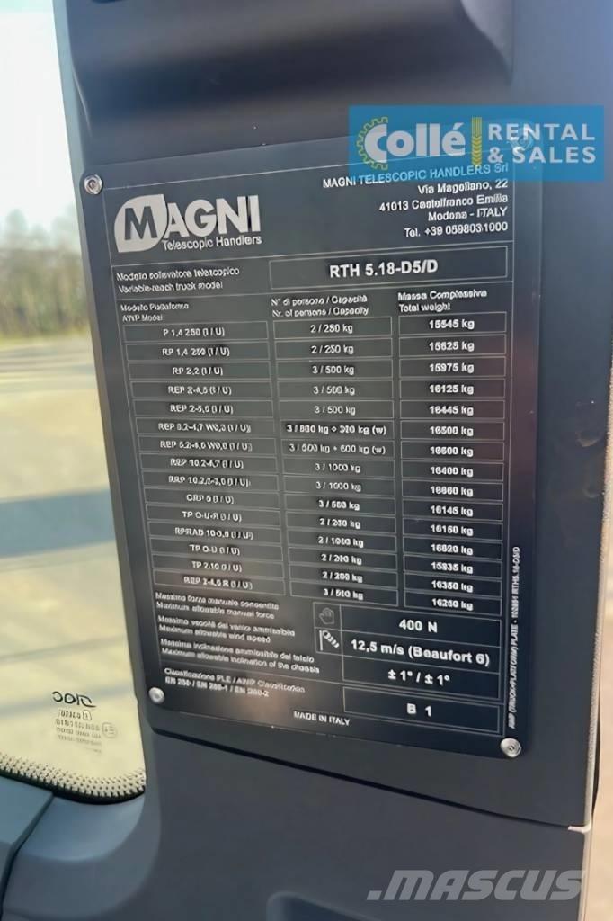 Magni RTH 5.18 | 2024 Teleskoplastare