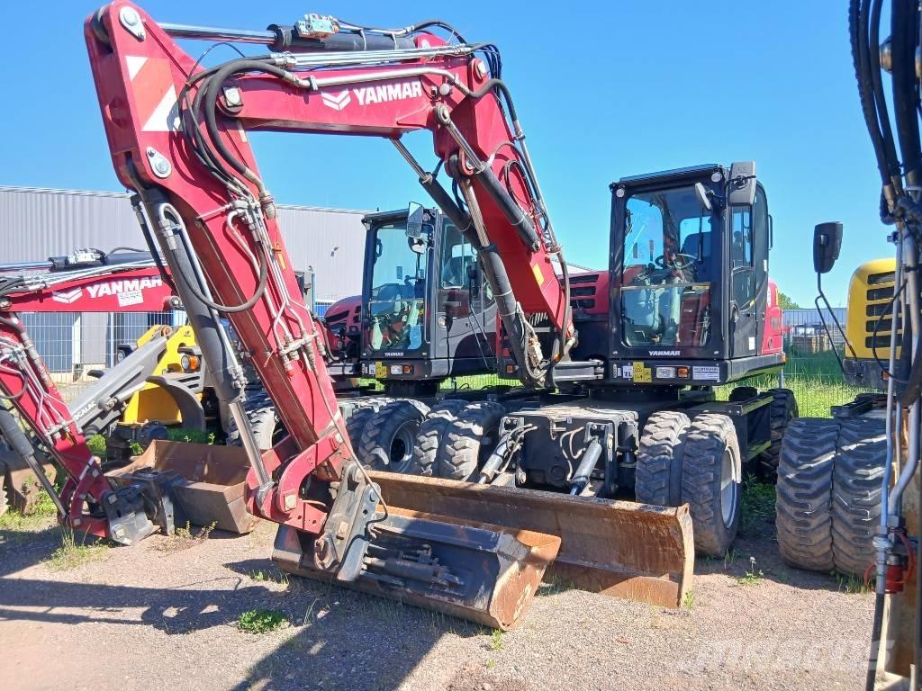 Yanmar B 110 w Hjulgrävare