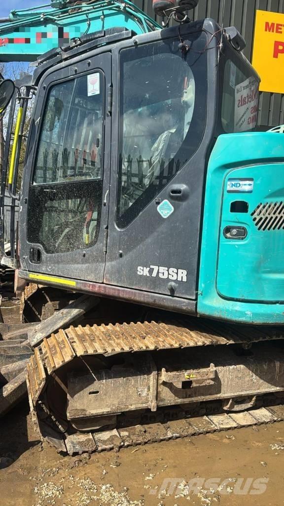 Kobelco SK 75 SR Midigrävmaskiner 7t - 12t