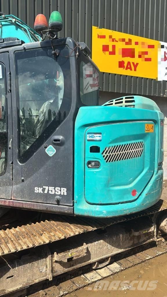 Kobelco SK 75 SR Midigrävmaskiner 7t - 12t