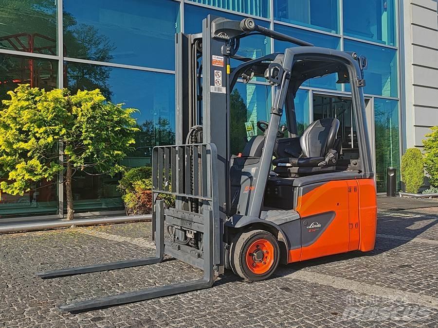 Linde E14-02 Elmotviktstruckar