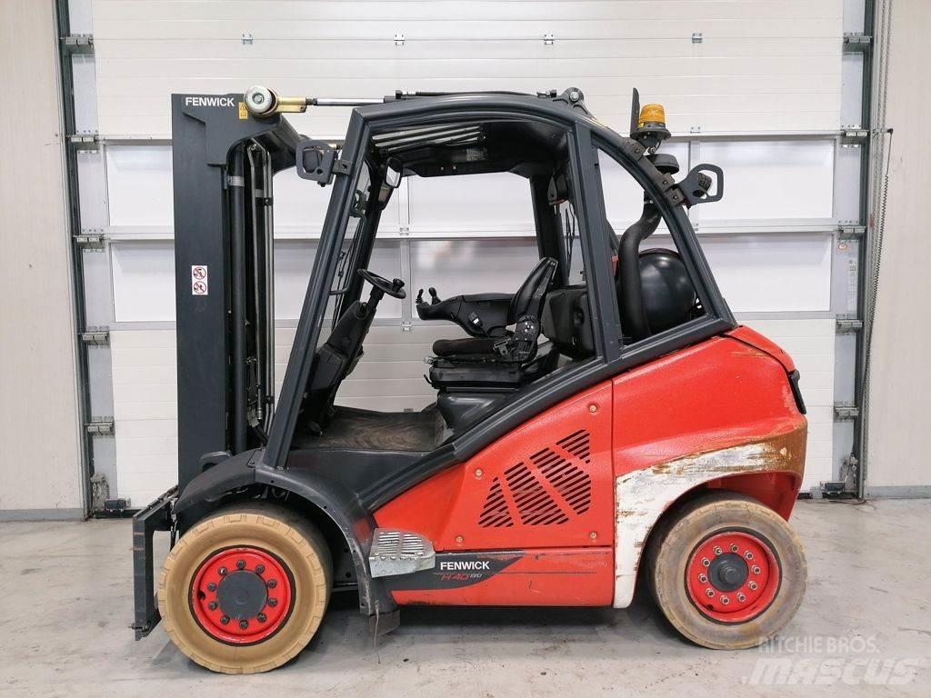 Linde H40T-02 Gasolmotviktstruckar