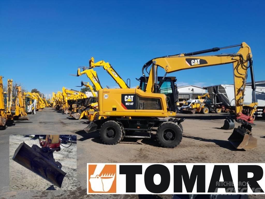 CAT M 314 F Hjulgrävare