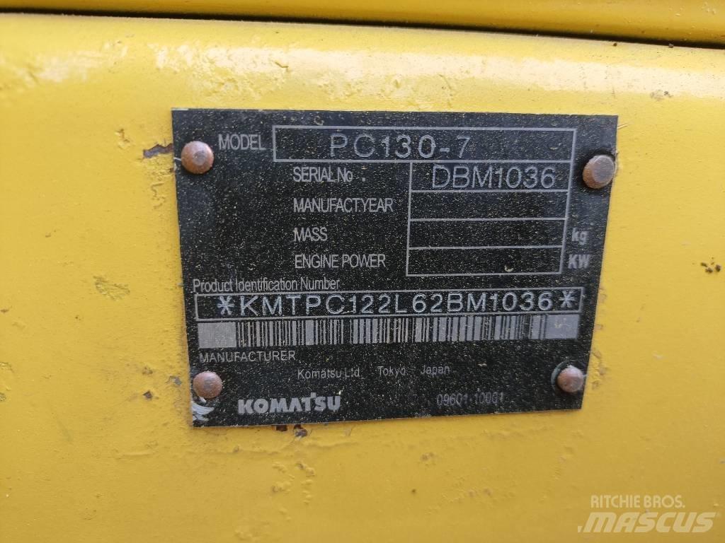 Komatsu PC130 Bandgrävare