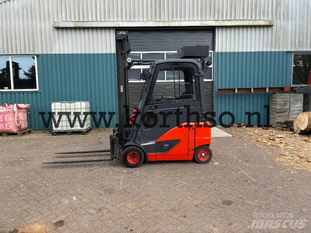 Linde E 20 Elmotviktstruckar