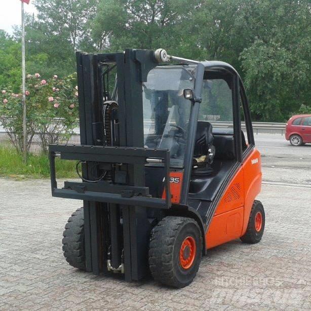 Linde H35T Gasolmotviktstruckar