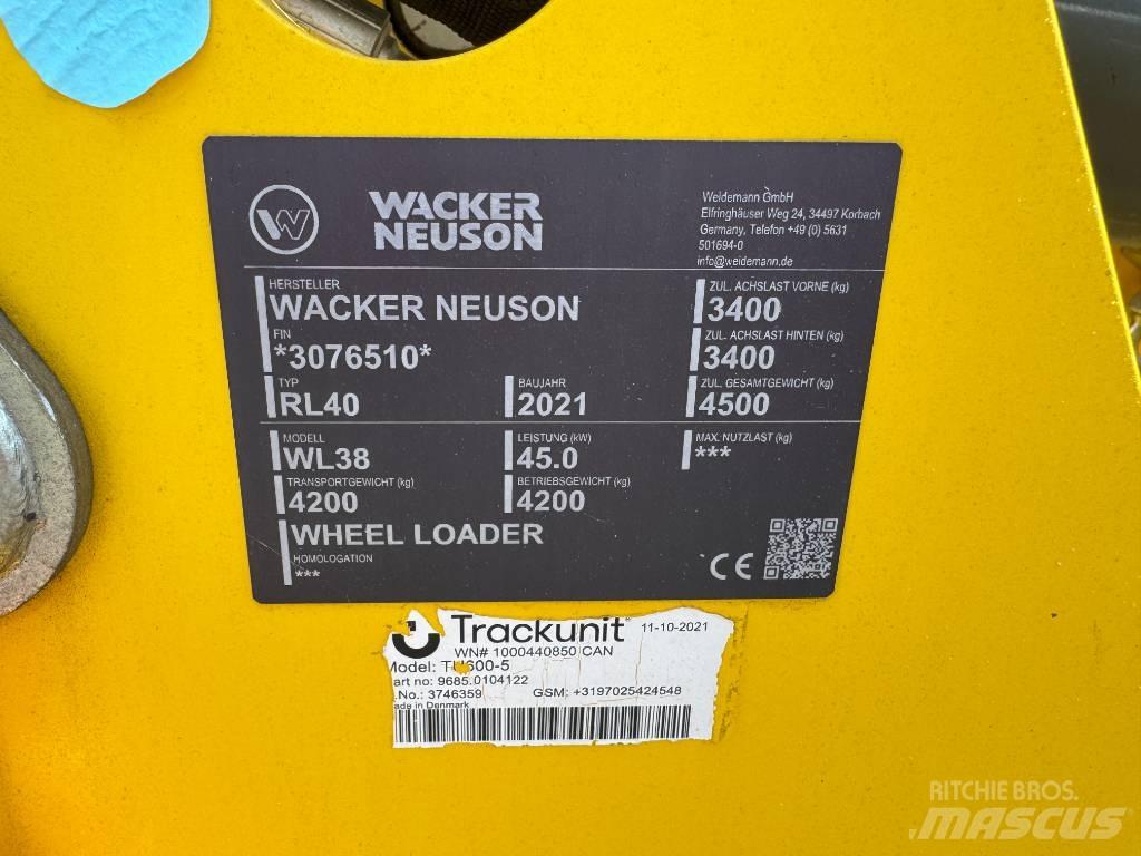 Wacker Neuson WL38 Hjullastare