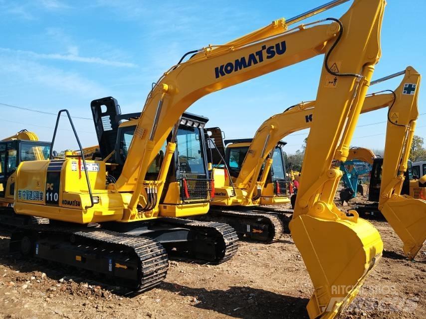 Komatsu PC110 Midigrävmaskiner 7t - 12t