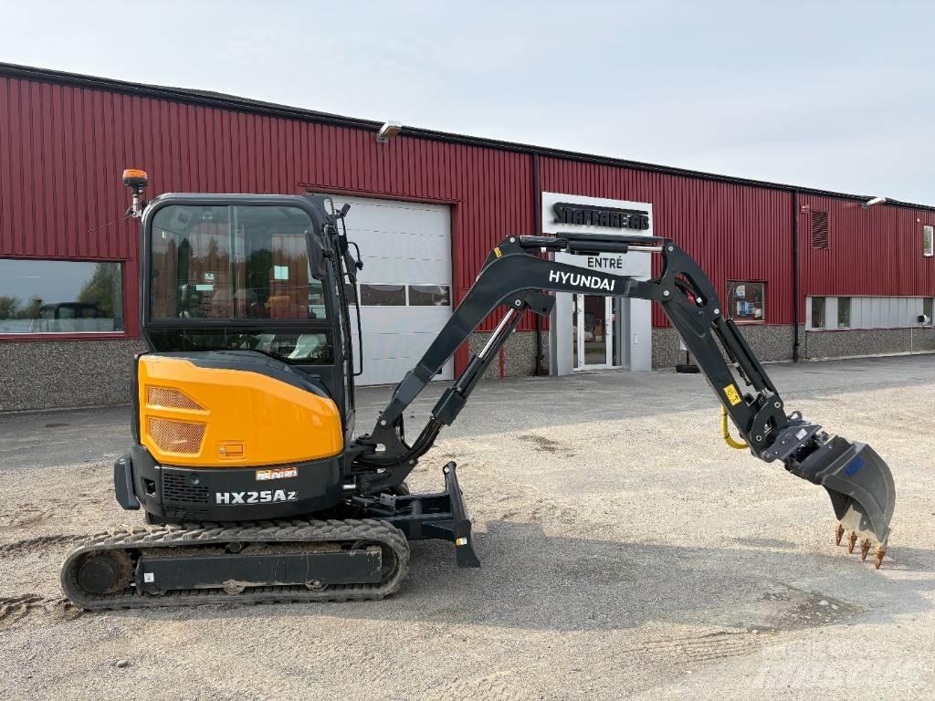 Hyundai HX 25 AZ Minigrävare < 7t