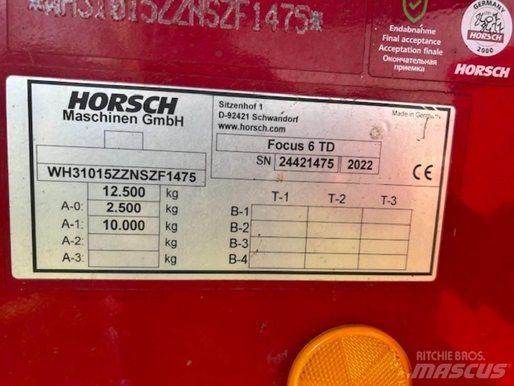 Horsch Focus 6 TD Kombisåmaskiner