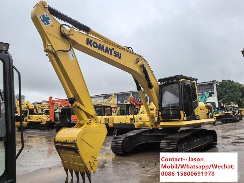 Komatsu PC210 Bandgrävare