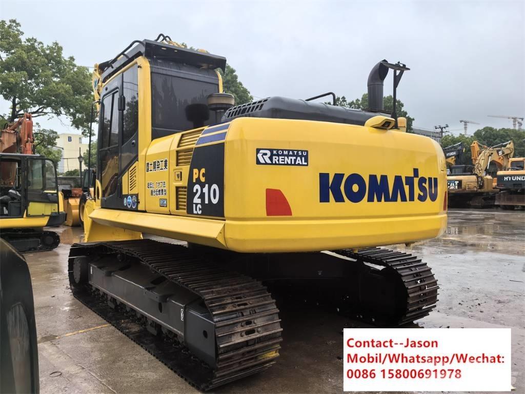 Komatsu PC210 Bandgrävare