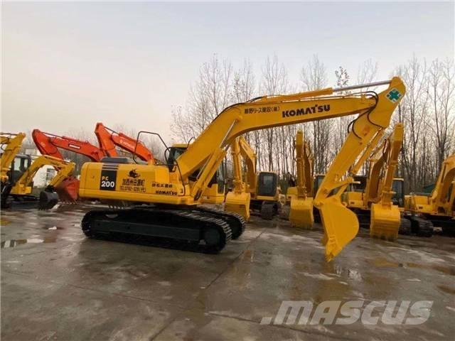 Komatsu PC200-7 Bandgrävare
