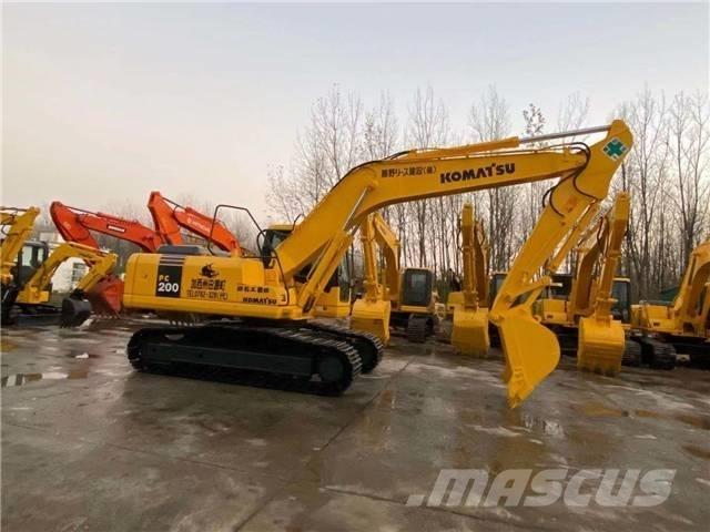 Komatsu PC200-7 Bandgrävare