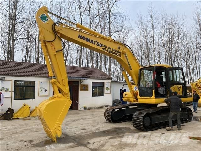 Komatsu PC200-7 Bandgrävare