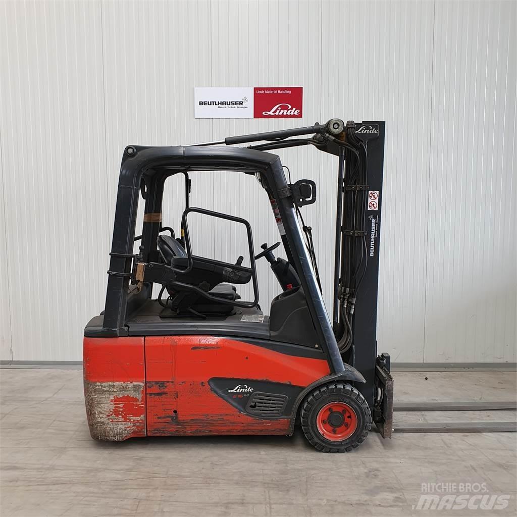 Linde E16L Elmotviktstruckar