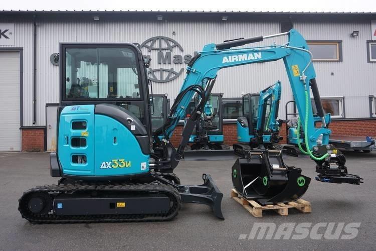Airman AX 33 U Minigrävare < 7t