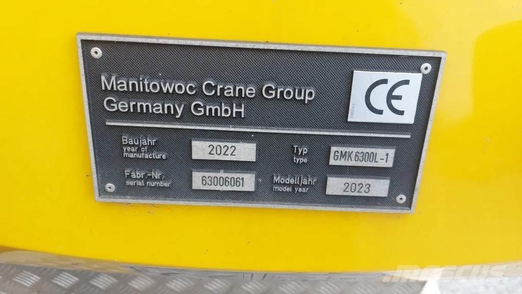 Grove GMK6300L-1 Allterrängkranar