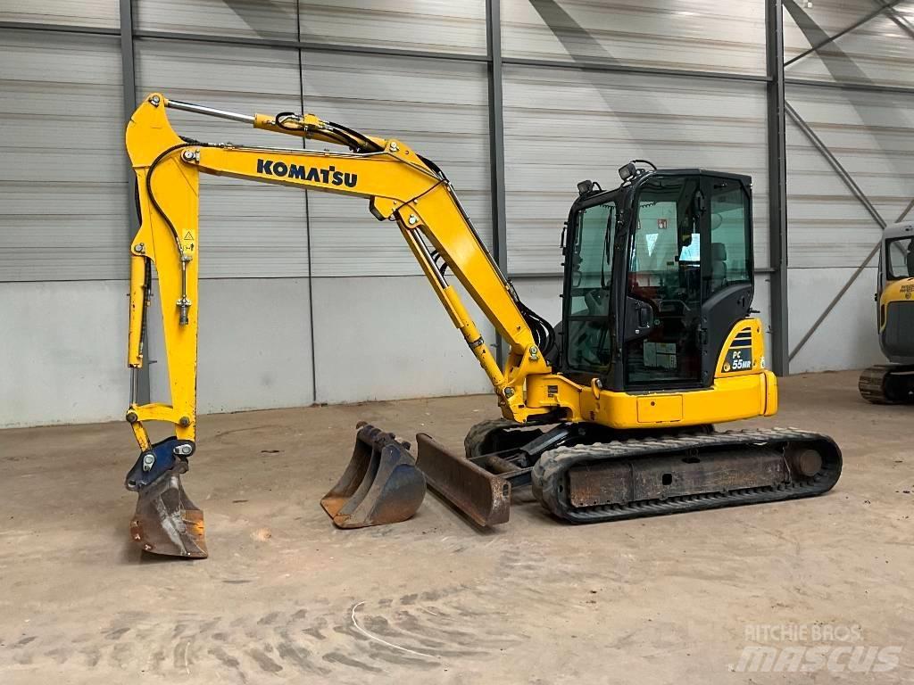 Komatsu PC 55 MR Minigrävare < 7t